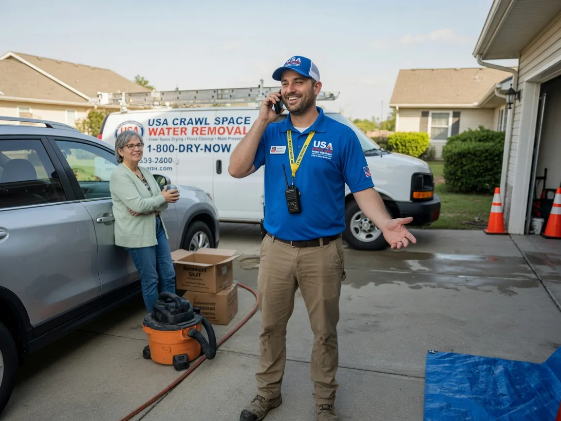 Crawl Space Water Removal Unionville, VA FAQs